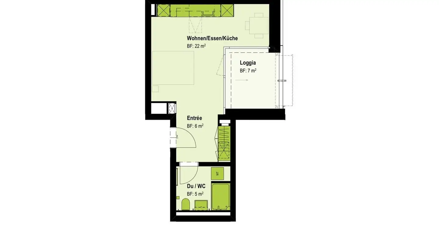 Appartement à louer - Seestrasse 287a, 8804 Au ZH