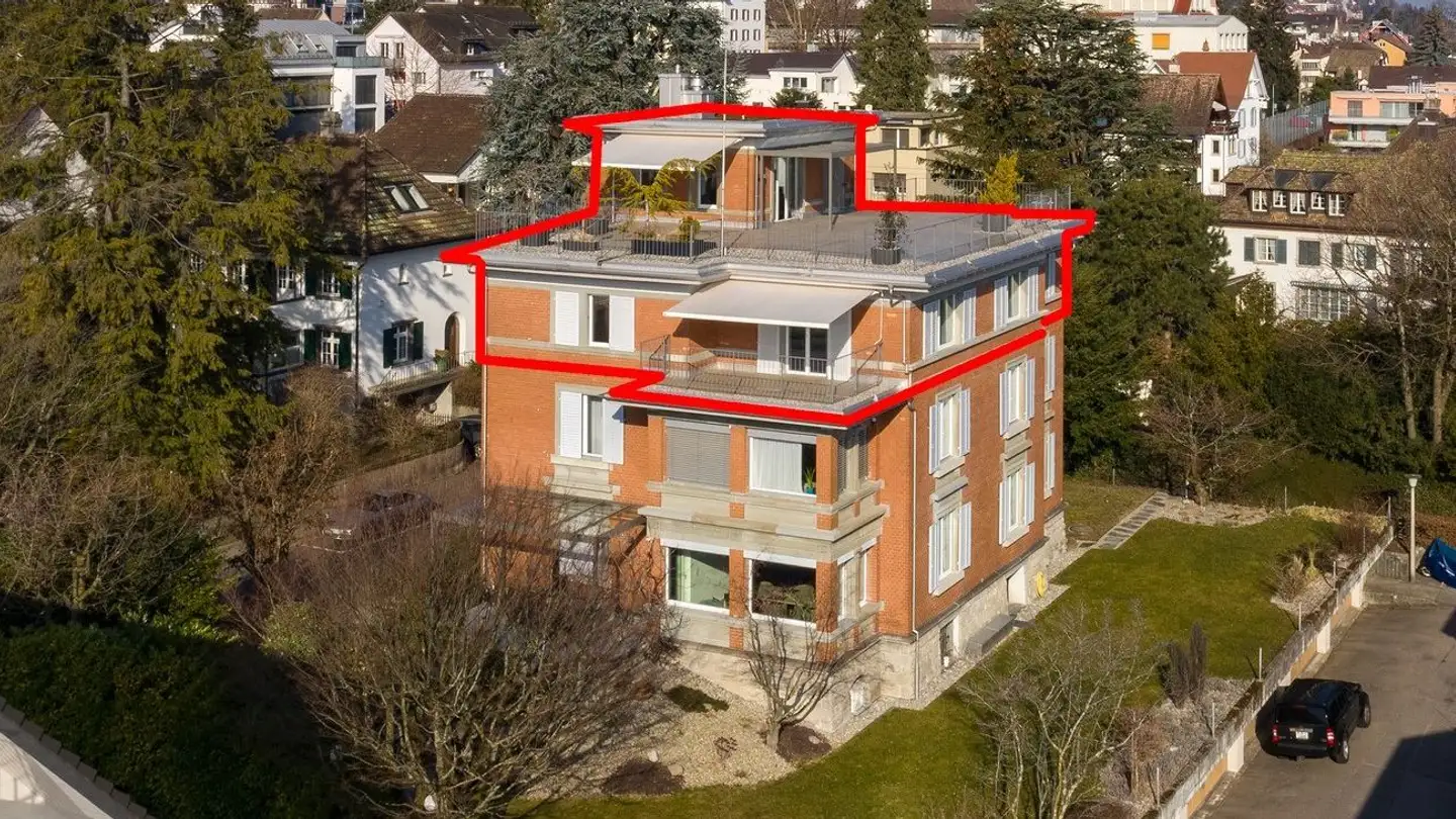 Attique à louer - Mühlestrasse 19, 8803 Rüschlikon - Photo 4