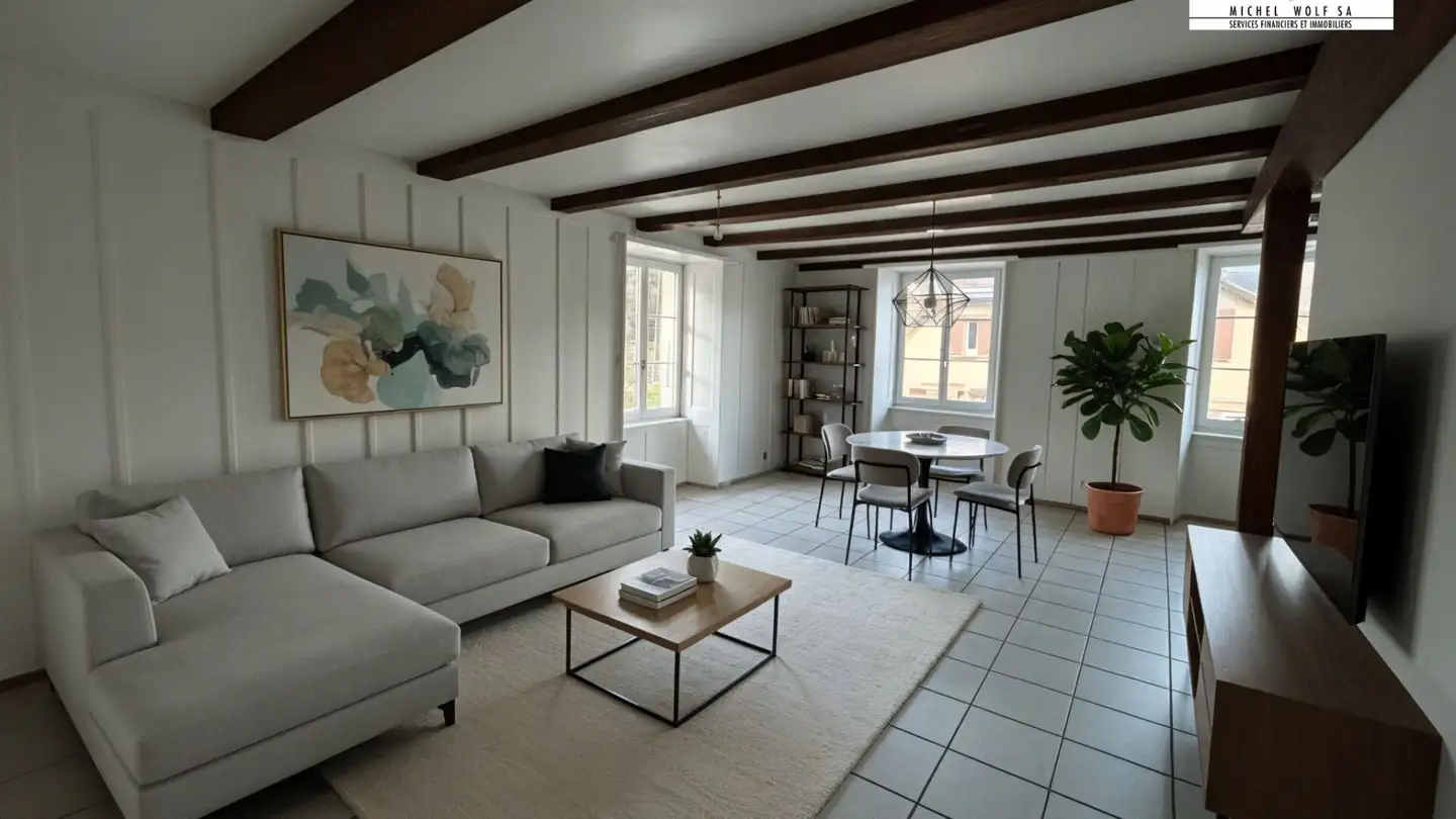 Appartement à louer - Place De La Collégiale, 2042 Valangin