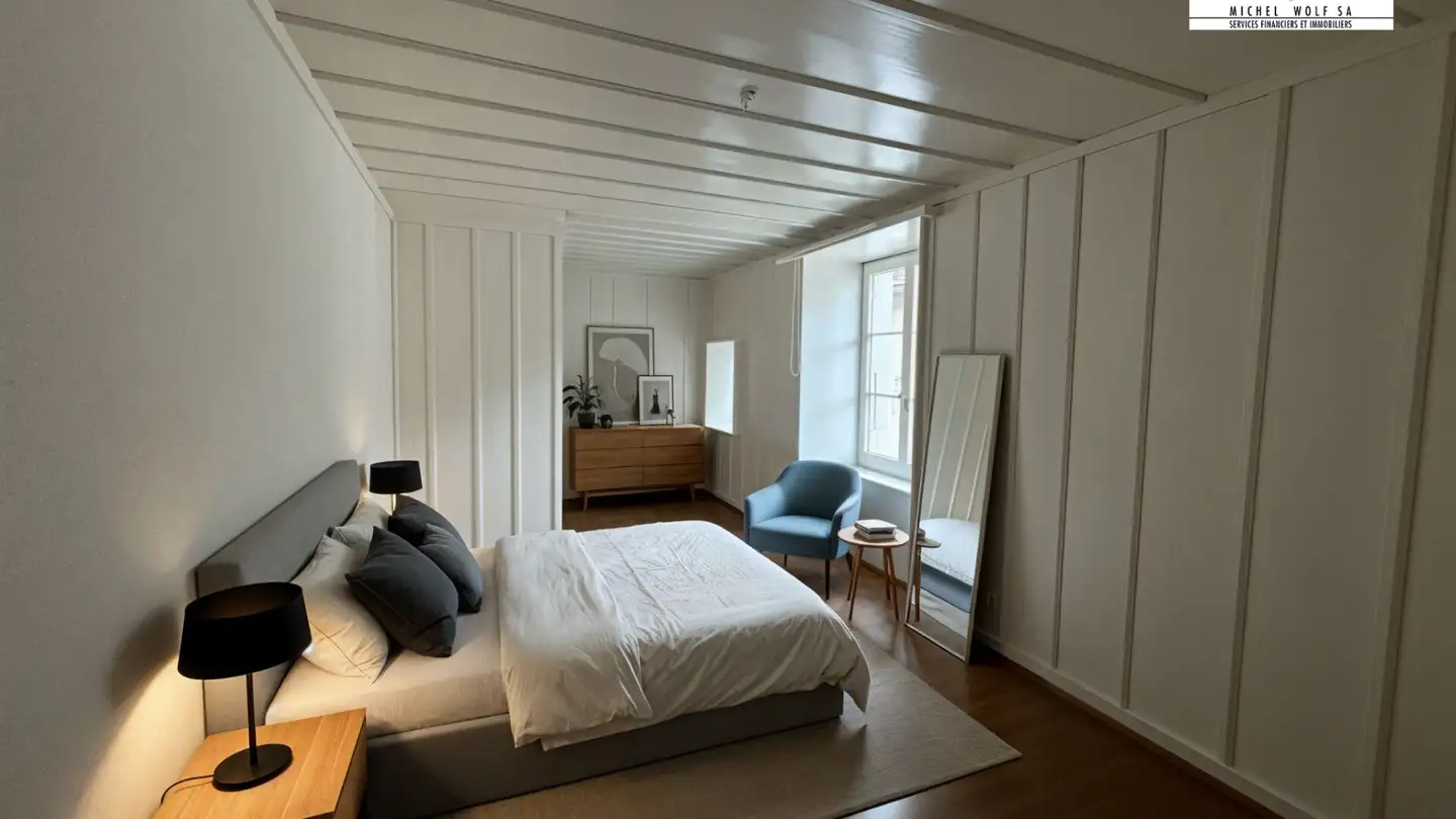 Appartement à louer - Place De La Collégiale, 2042 Valangin - Photo 3