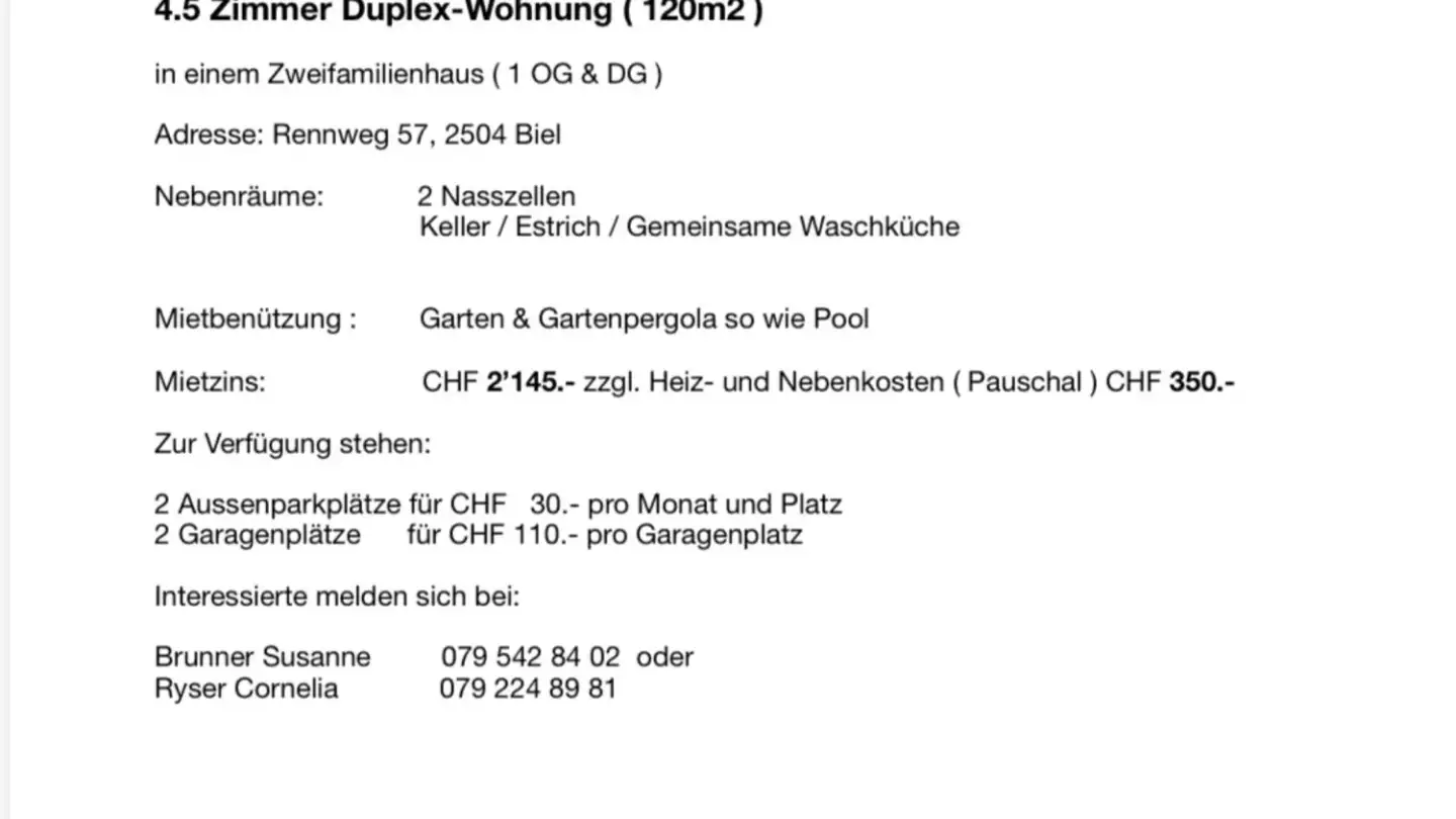 Wohnung mieten - 2504 Biel/Bienne - Foto 2