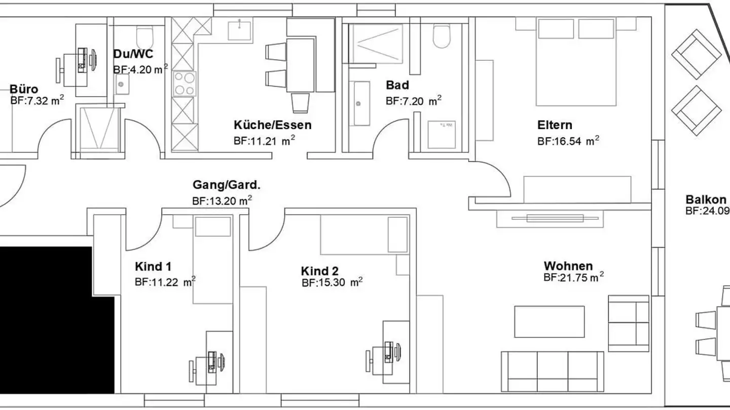 Appartamento in affitto - Lagerstrasse 6, 9470 Buchs SG - Photo 2