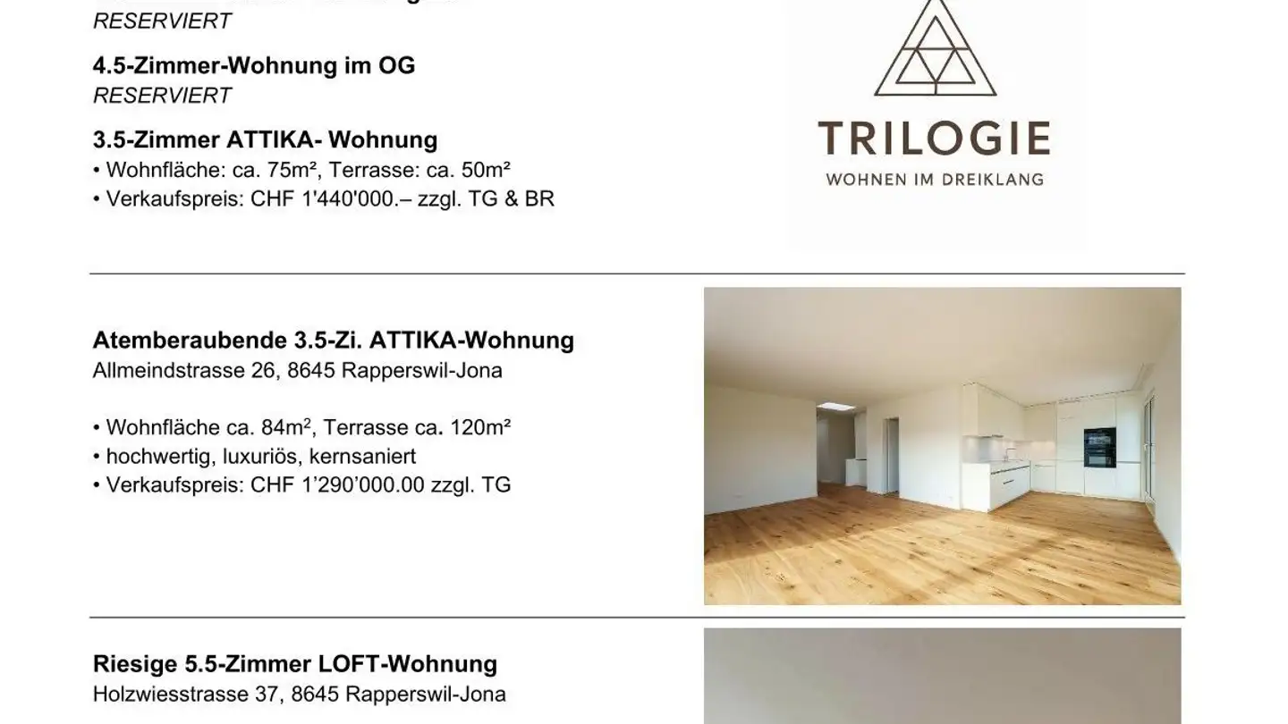 Loft in vendita - 8645 Jona