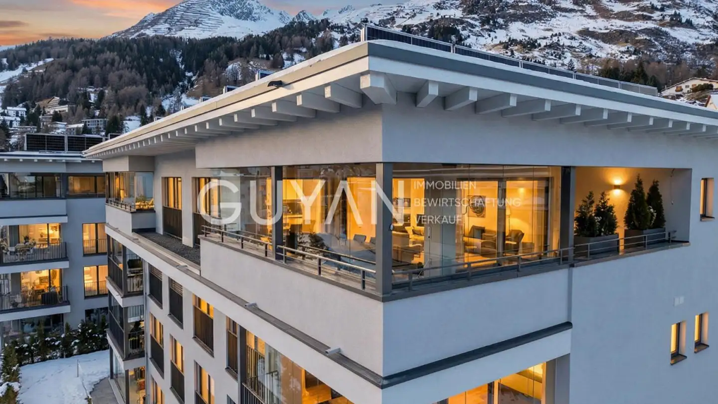 Penthouse kaufen - Flüelastrasse 1b, 7260 Davos Dorf