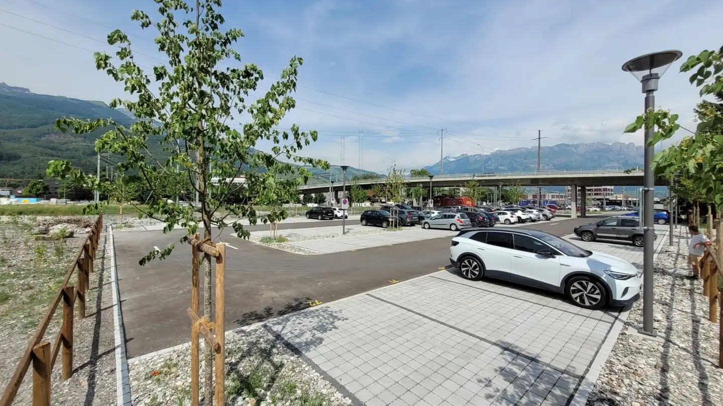 Parkplatz im Freien mieten - Rheinstrasse 4, 9470 Buchs SG