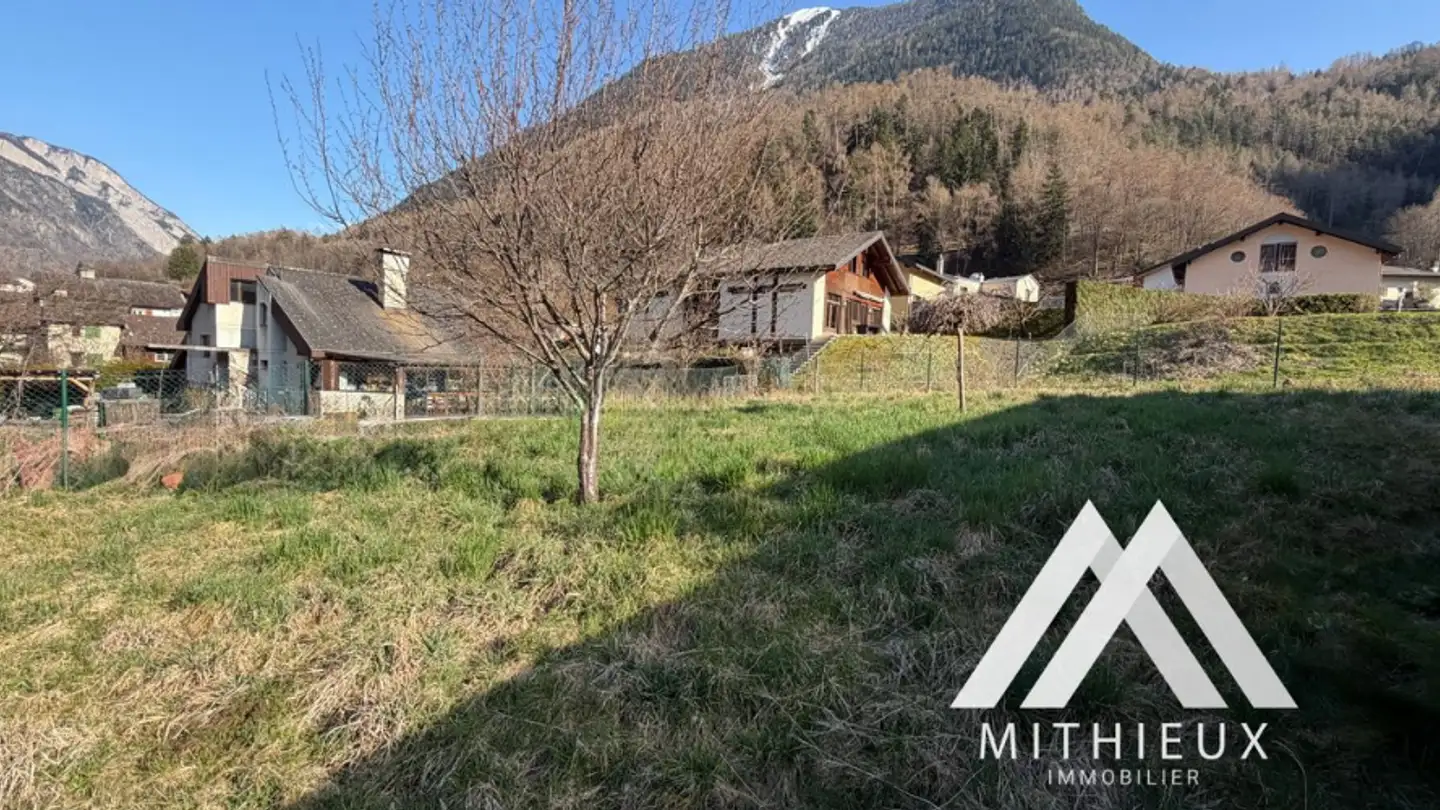 Constructible plot for sale - 1932 Les Valettes (Bovernier)
