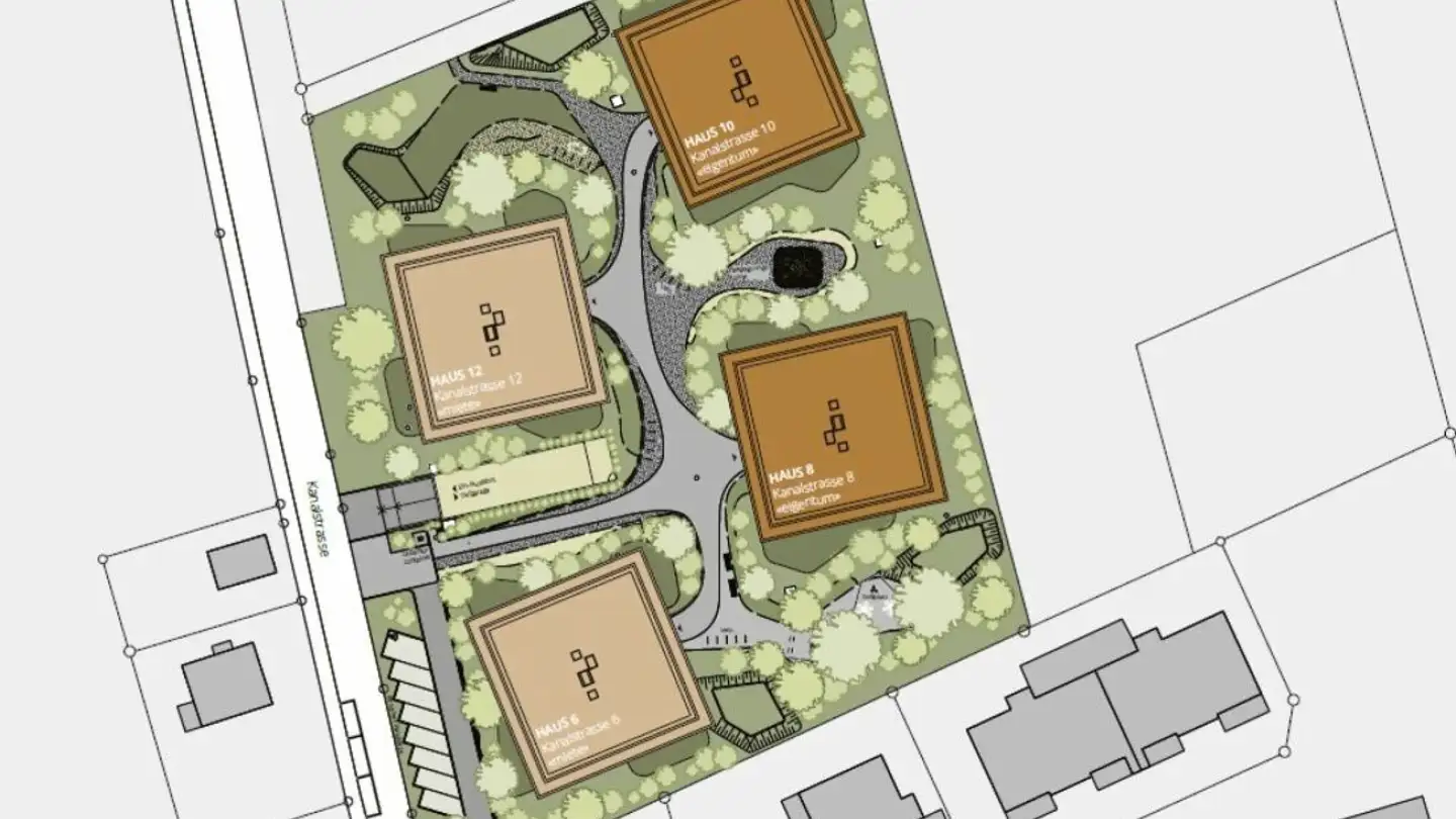 Parkplatz im Freien kaufen - Kanalstrasse, 5734 Reinach AG - Foto 3