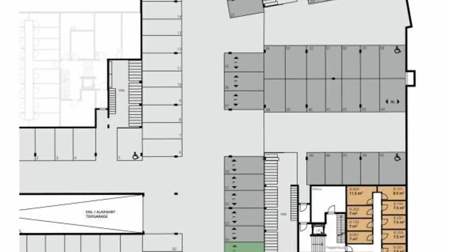 Parkplatz im Freien kaufen - Kanalstrasse, 5734 Reinach AG