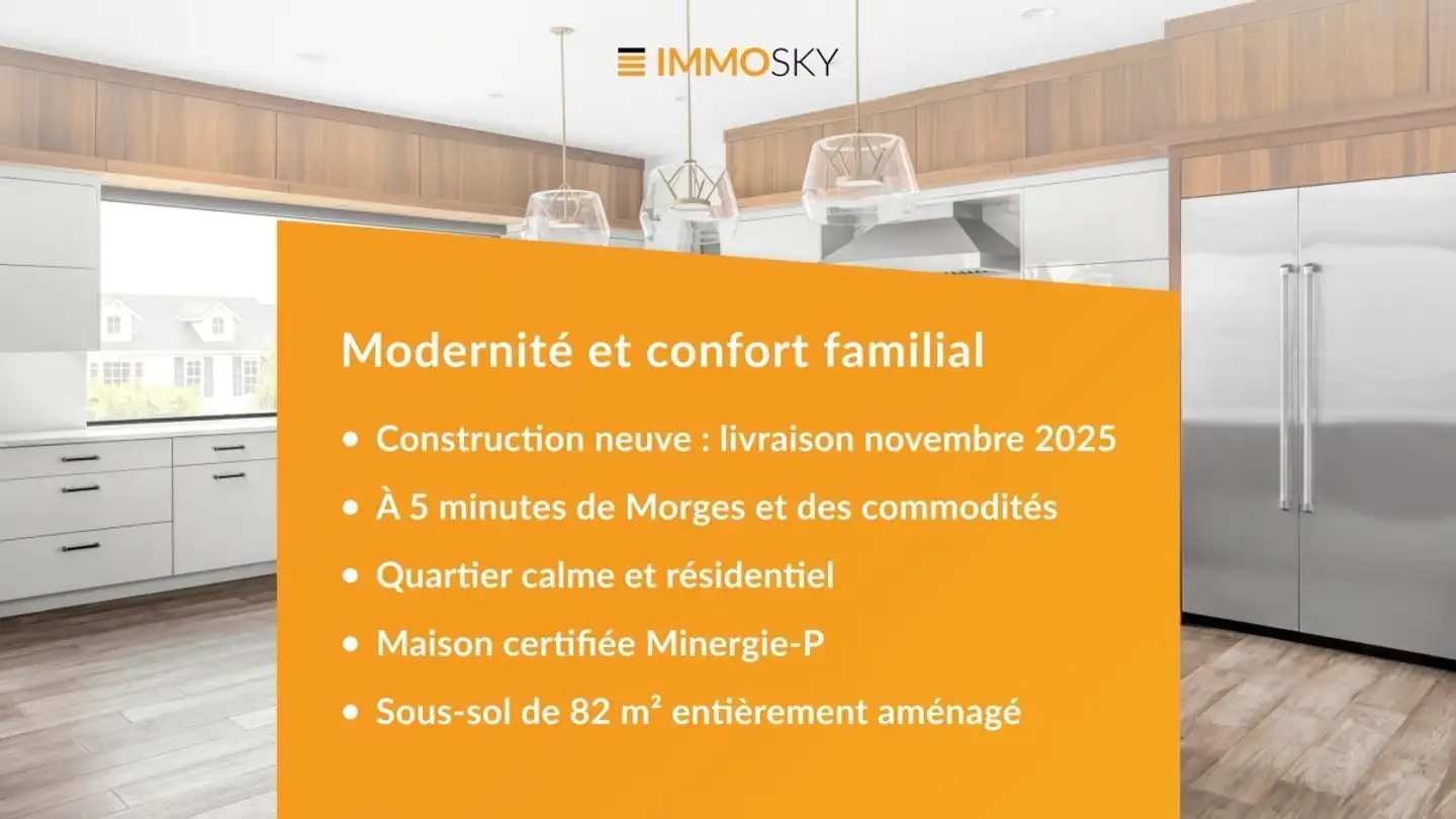 Maison jumelle à vendre - 1112 Echichens