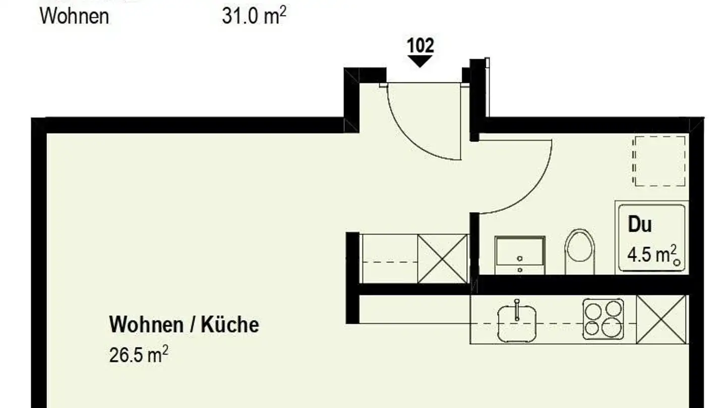 Wohnung mieten - Rorschacher Strasse 61, 9000 St. Gallen - Foto 4