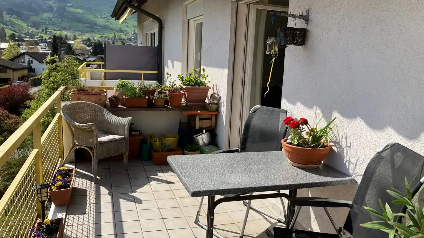 Appartement meublé à louer - 9470 Buchs SG