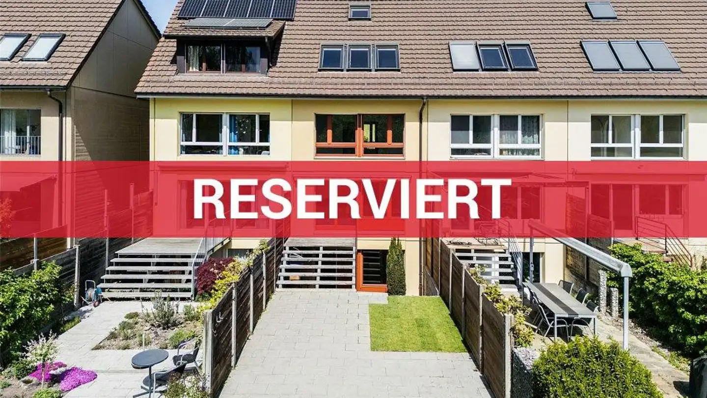 Stepped house for sale - 8910 Affoltern am Albis