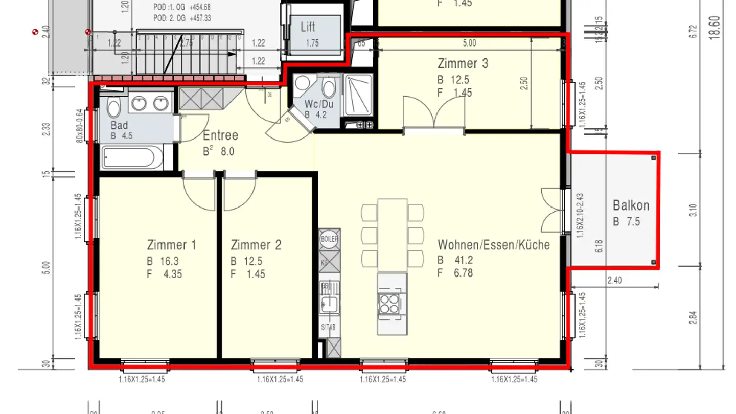 Appartement à louer - Trästenbergweg 3, 8708 Männedorf - Photo 2