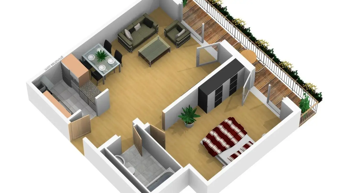 Apartment for rent - Via Disentiserhof 3, 7180 Disentis/Mustér - Photo 2