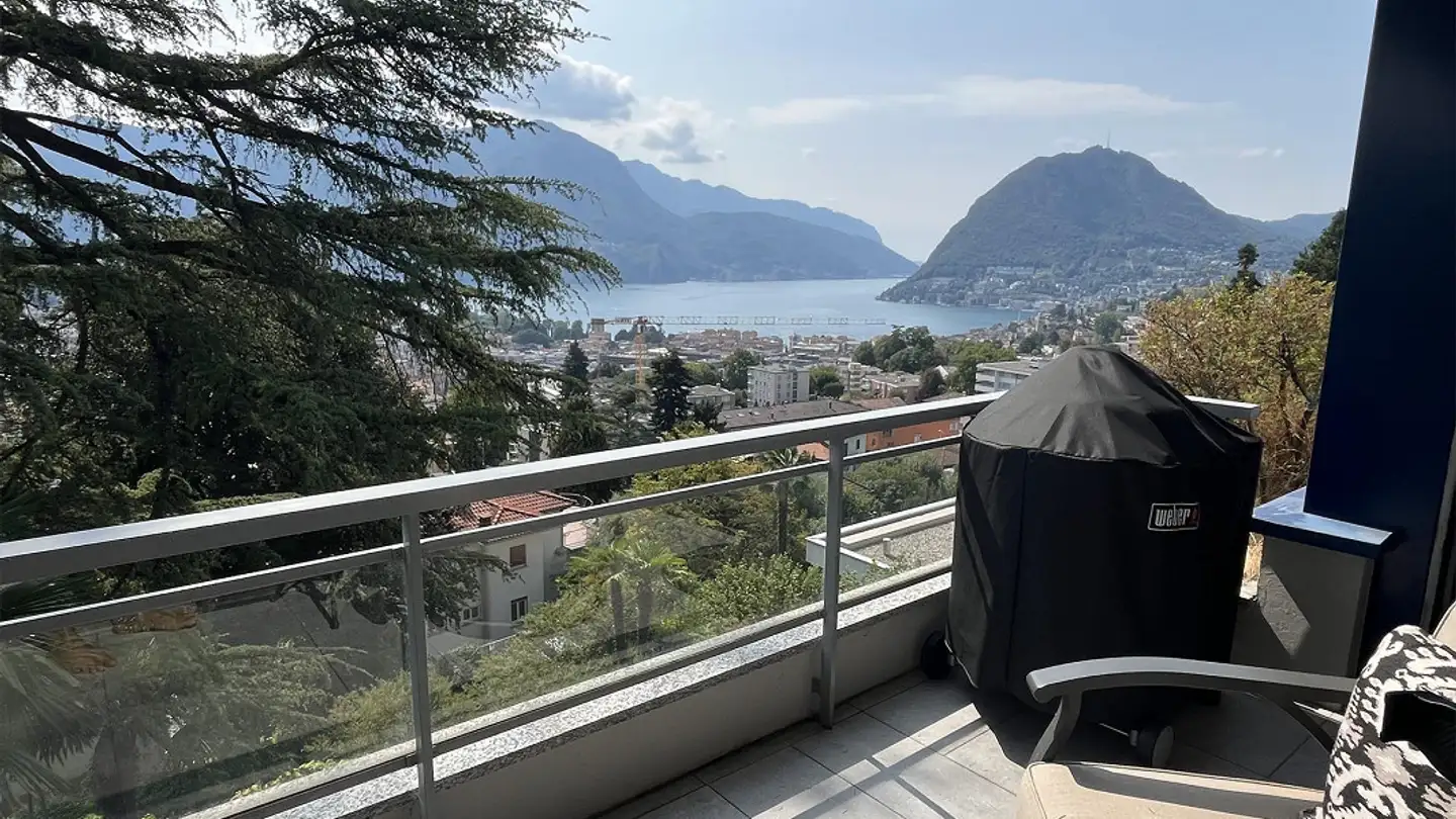Penthouse for rent - Via Massagno, 6900 Lugano