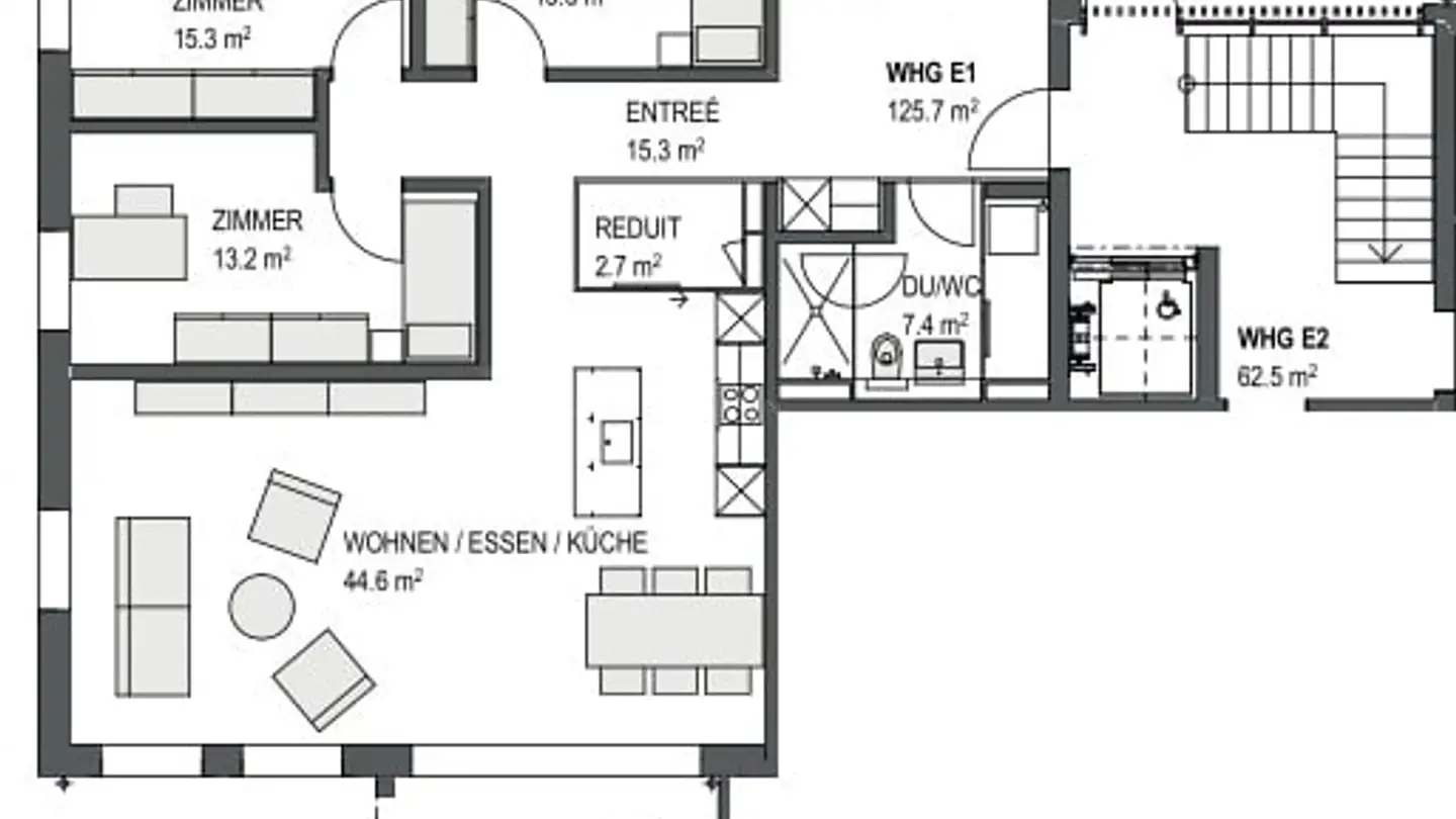 Appartement à louer - Fabrikstrasse 6, 8224 Löhningen