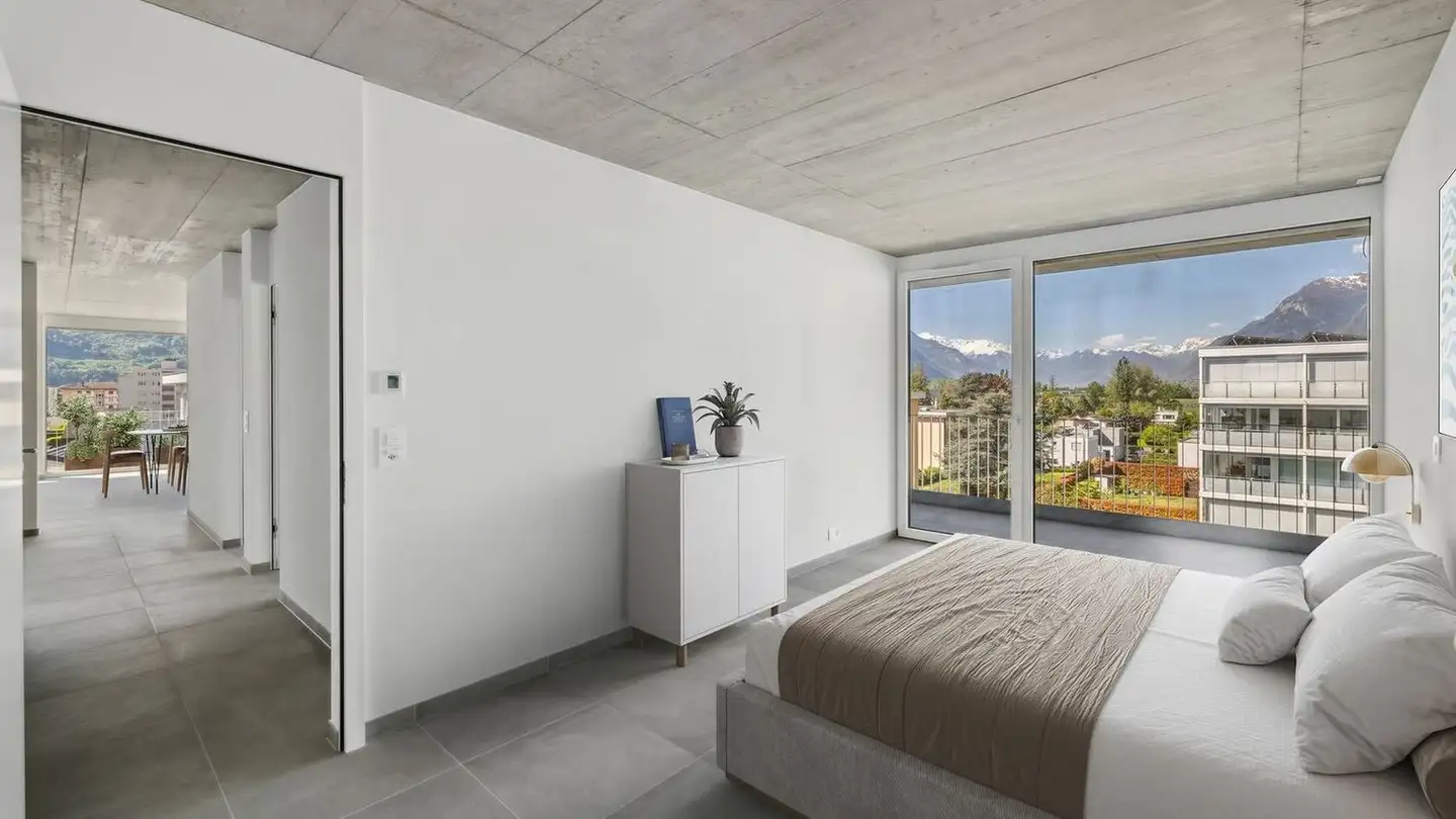 Penthouse for sale - 1964 Conthey