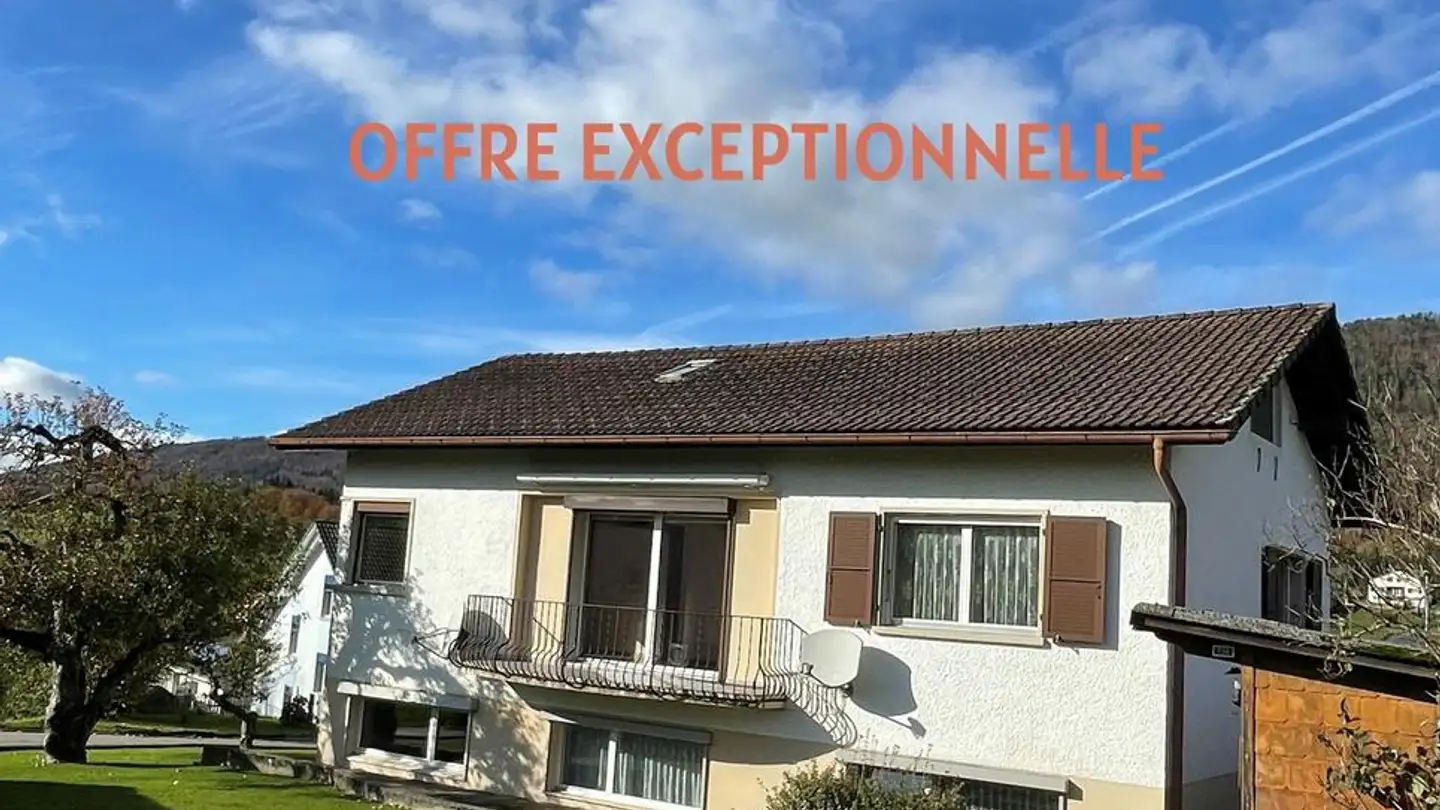 Maison individuelle à vendre - 2828 Montsevelier