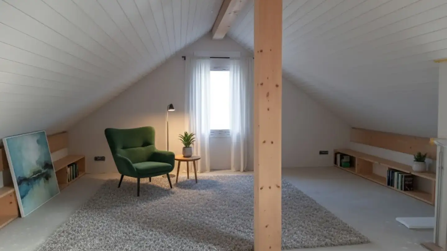 Attique à louer - Bahnhofstrasse 58, 3232 Ins