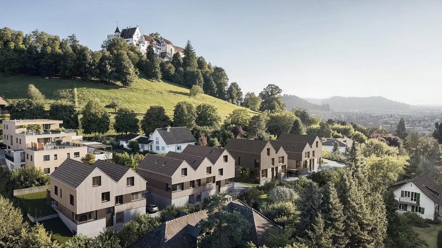 Maison jumelle à vendre - Wedekindrain 3, 5600 Lenzburg - Photo 2