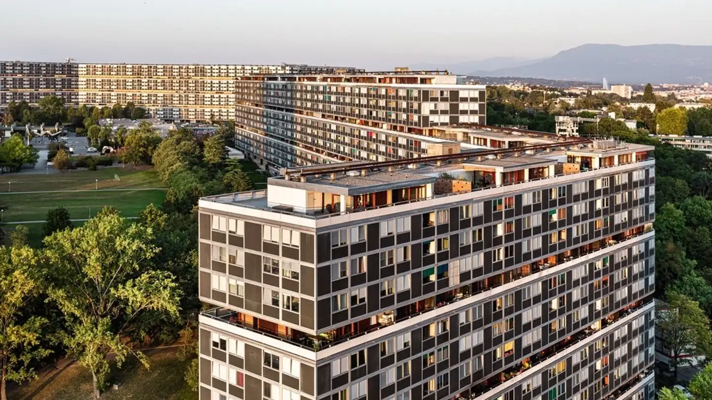 Penthouse mieten - Avenue Du Lignon 16, 1219 Le Lignon