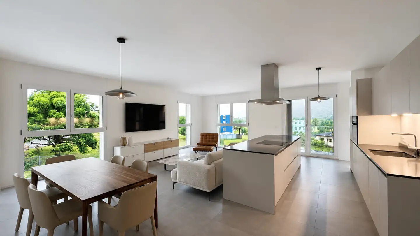 Wohnung mieten - A Murét, 6702 Claro - Foto 2
