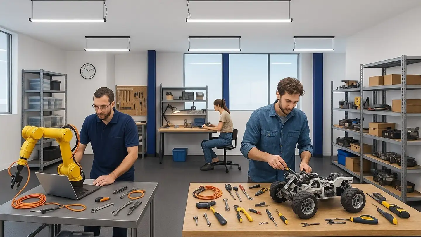 Commercial à louer - Riedmattstrasse 12, 8153 Rümlang