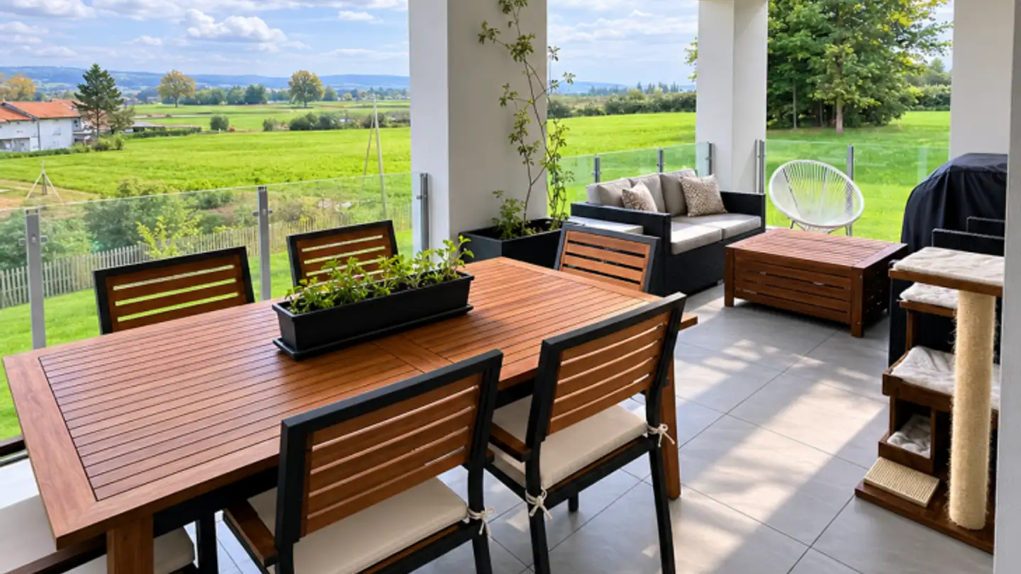 Appartement à louer - Route De Domdidier 12, 1566 St-Aubin FR