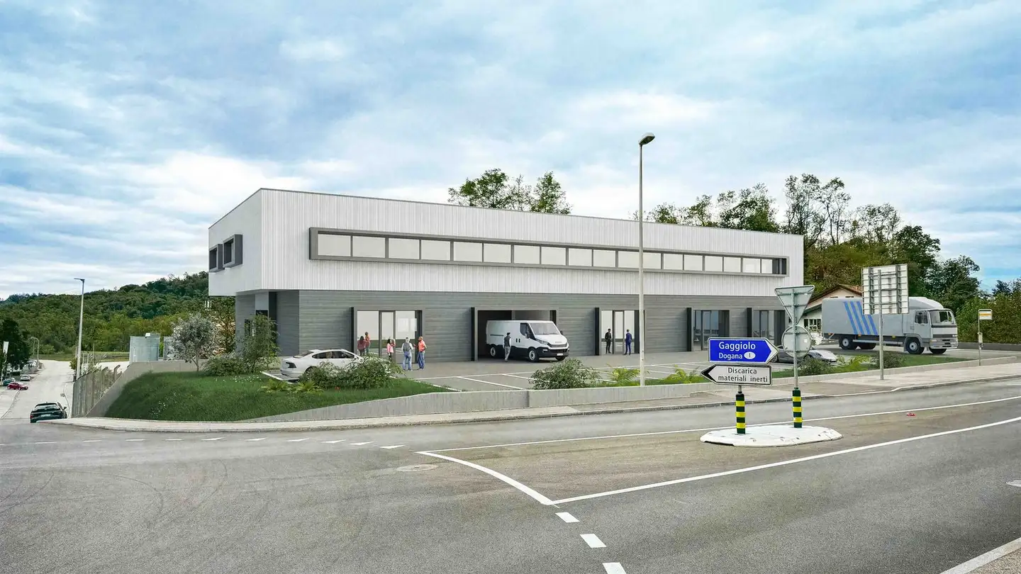 Grande magazzino in affitto - Via Vite, 6855 Stabio