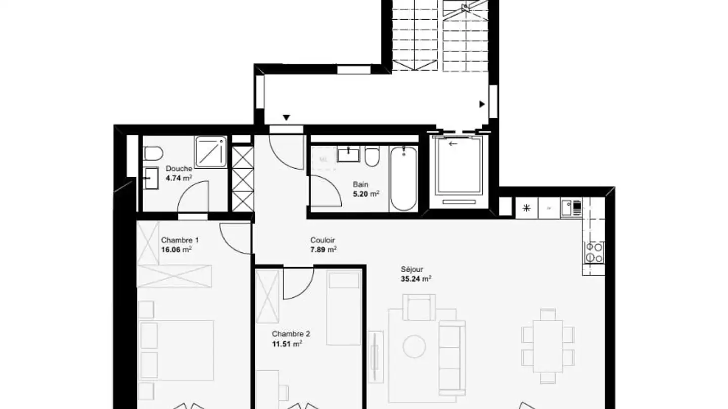Apartment for sale - Chemin des Argilles 30, 2088 Cressier NE - Photo 3