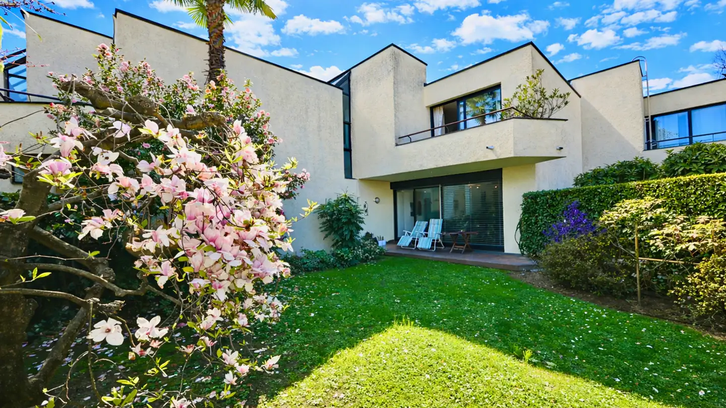 Casa a schiera in vendita - Via Rubiana 41, 6925 Gentilino