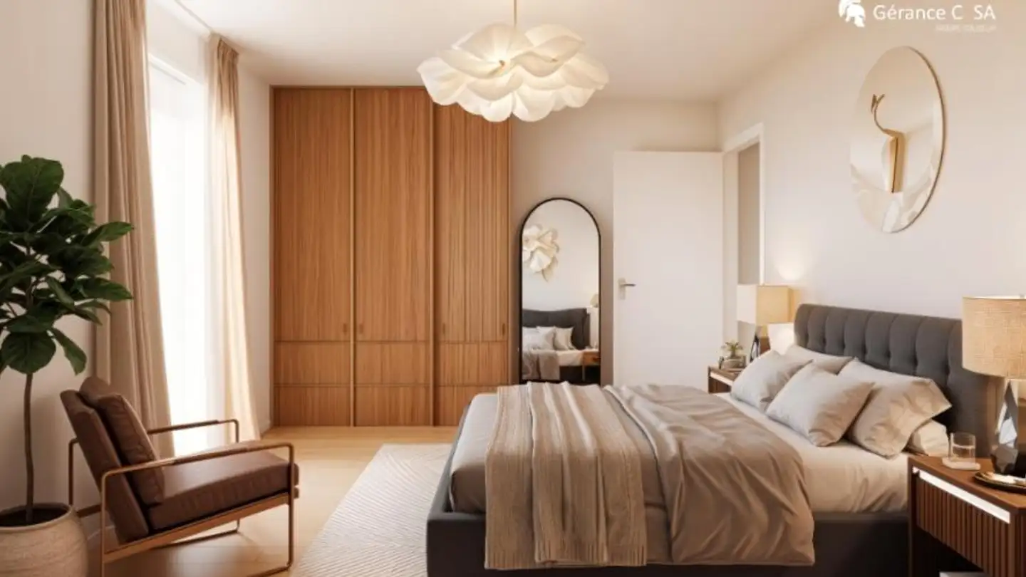 Wohnung mieten - Route du Centre 15, 1720 Corminboeuf - Foto 3