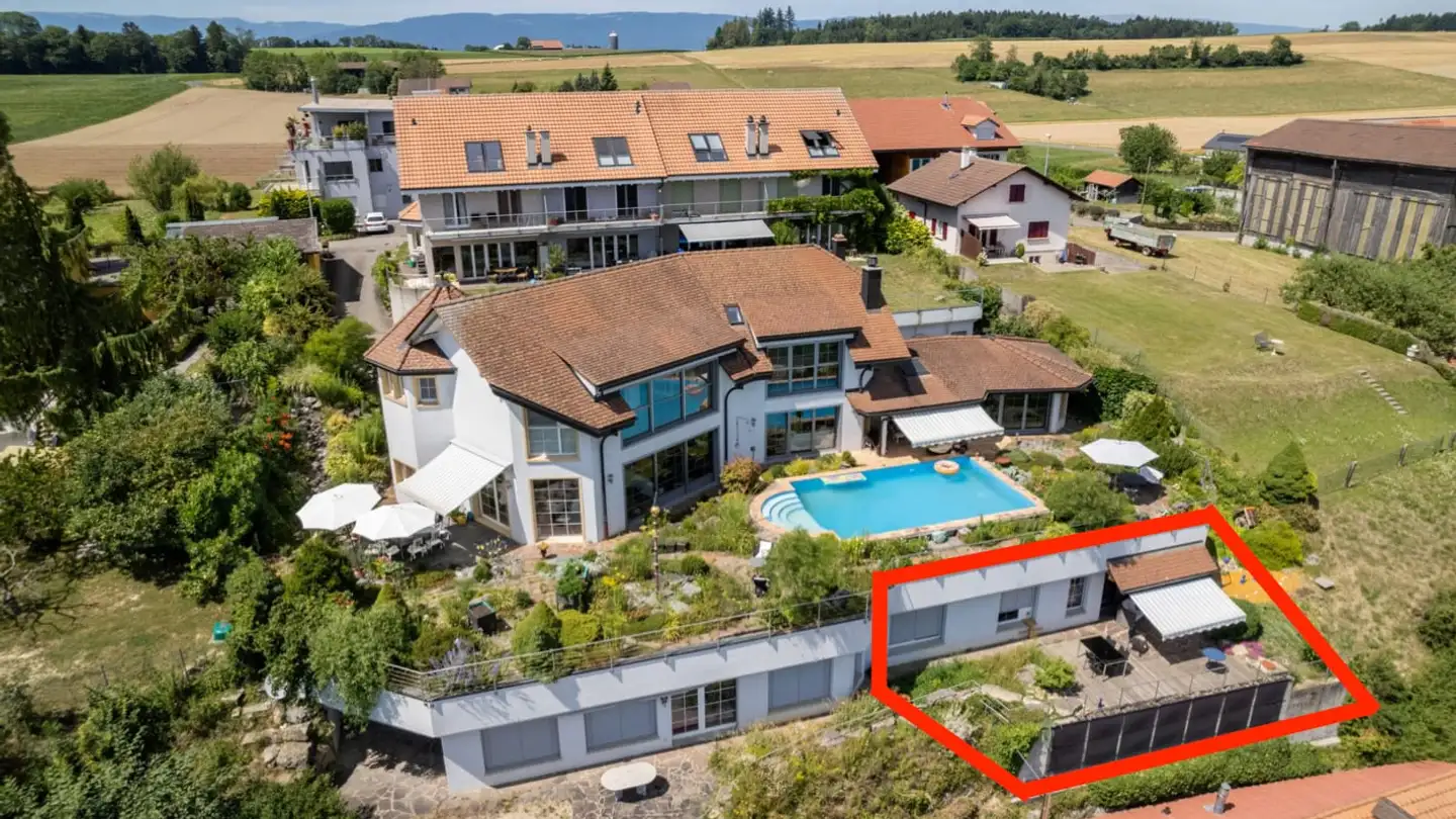 Appartement en terrasse à vendre - Chemin Du Bas De Chaux 11, 1585 Bellerive VD - Photo 2