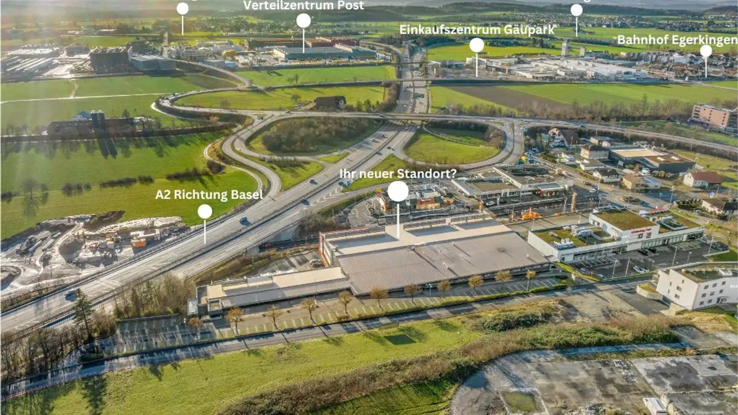 Shop for rent - Lindenhagstrasse 3, 4622 Egerkingen