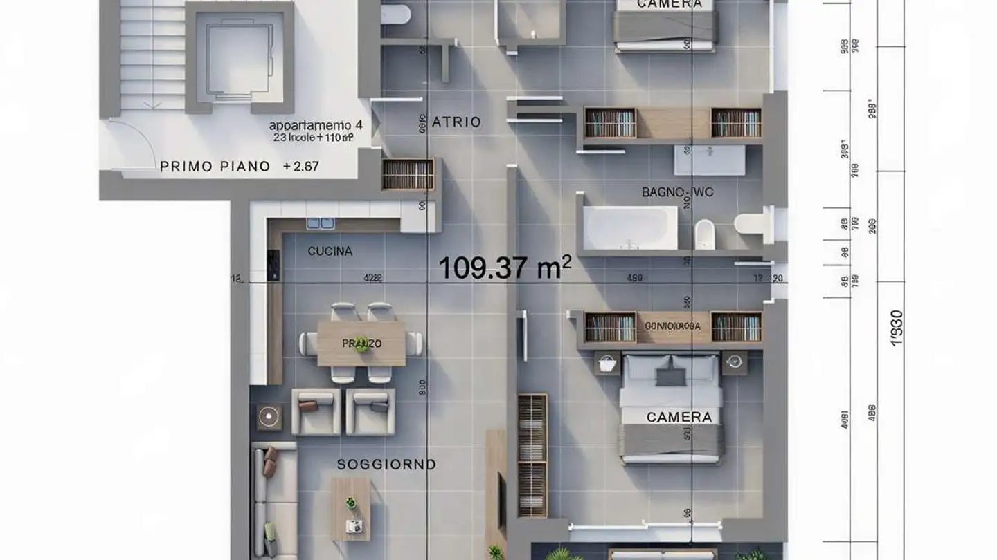 Apartment for sale - Via Nasora, 6949 Comano