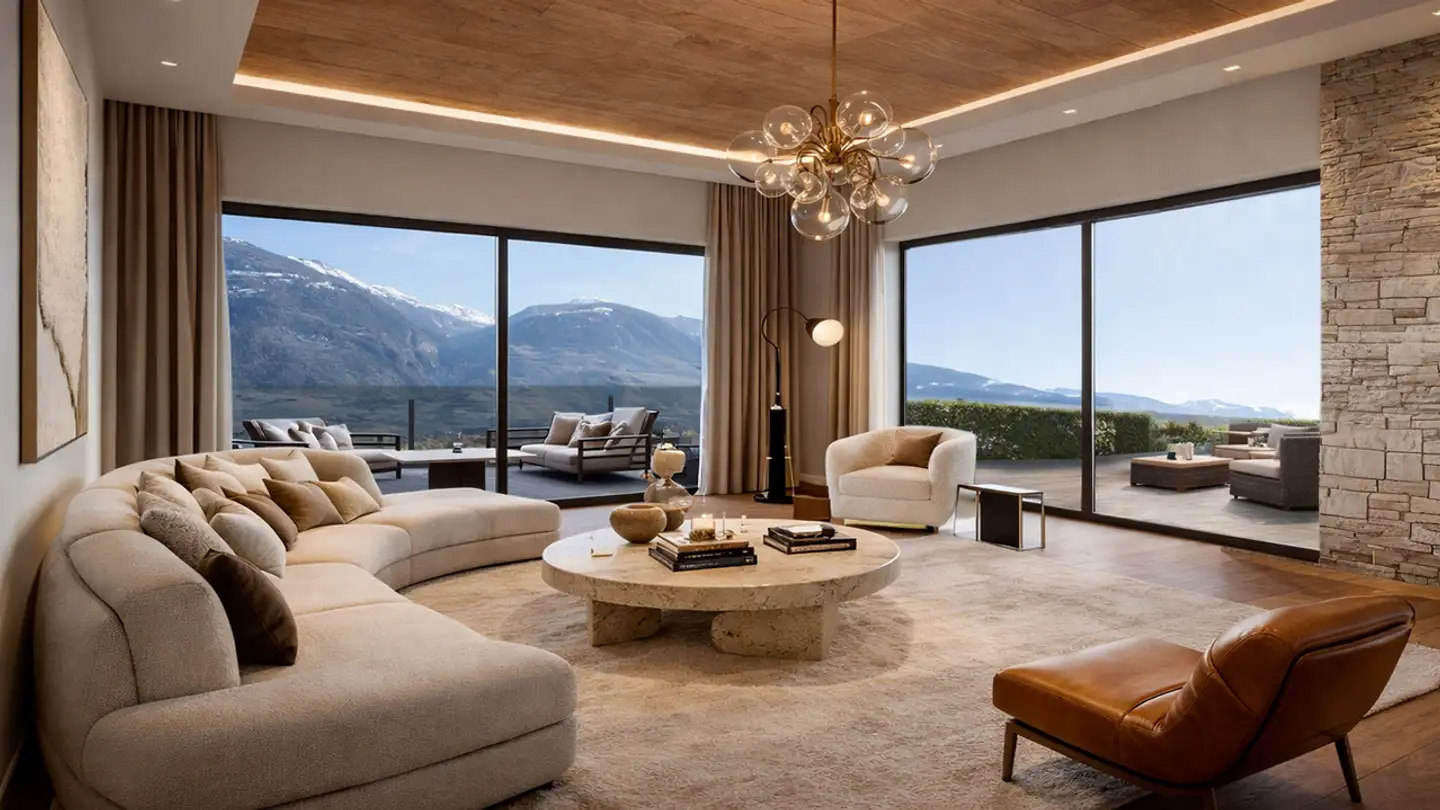 Maison en terrasse à vendre - Chemin De Chermignon, 3971 Chermignon-d'en-Bas - Photo 2