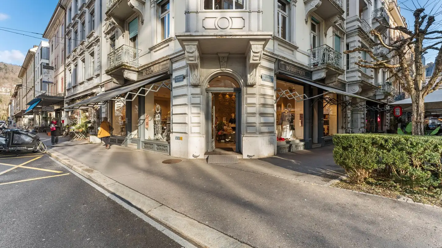 Shop for rent - Rue Jean-Sessler / Jean-Sessler-Strasse 1, 2502 Biel/Bienne