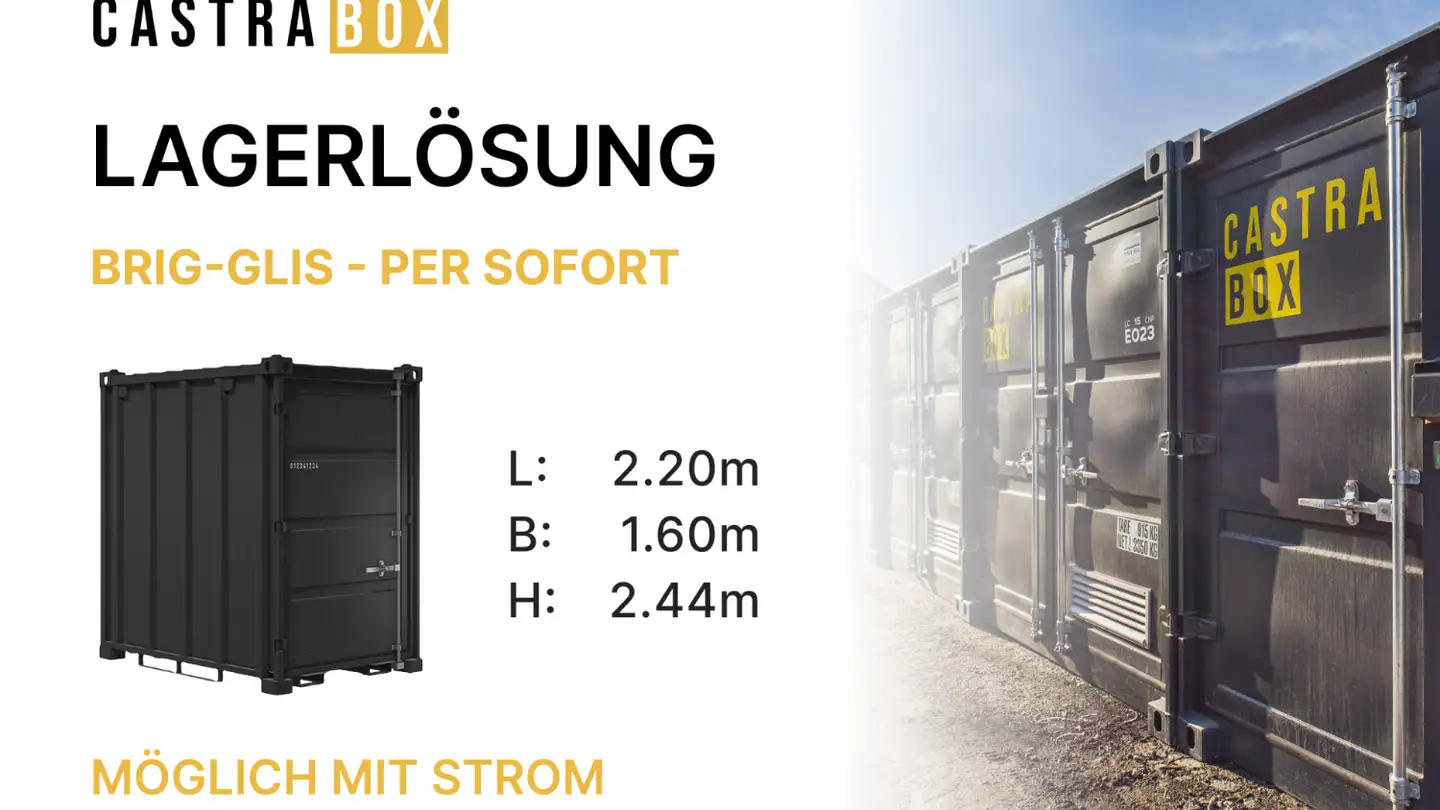 Lagerraum mieten - Holowistrasse 41, 3902 Glis