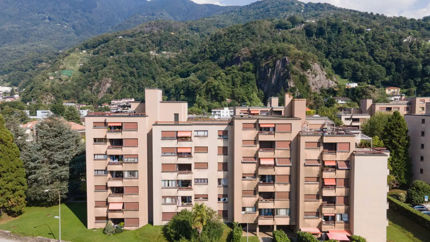 Appartement à louer - Via F. Zorzi 2A, 6512 Giubiasco