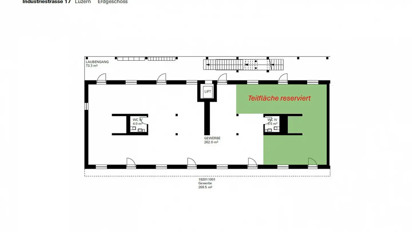 Gewerbe mieten - Geissensteinring, 6005 Luzern - Foto 2