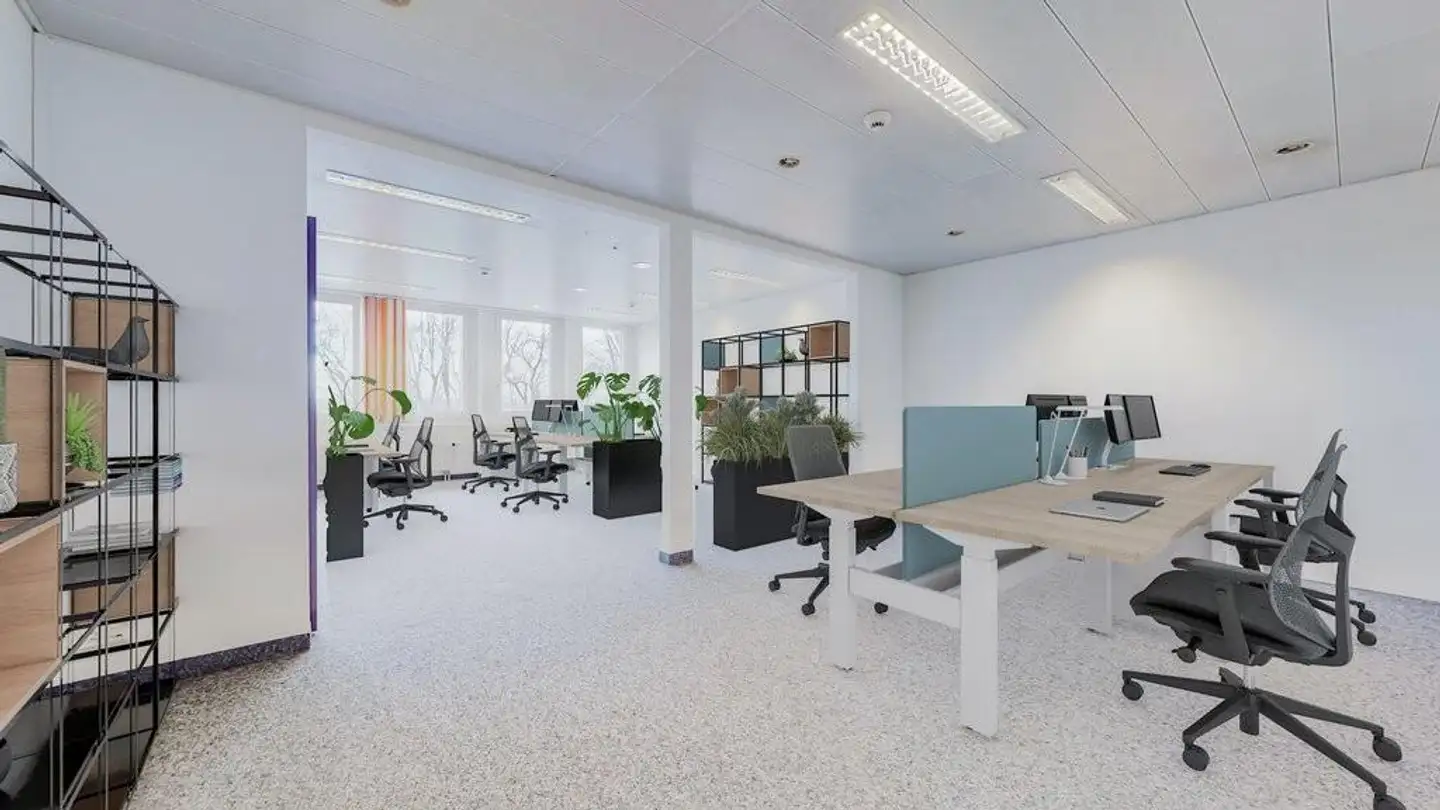 Bürofläche mieten - Route Du Mont-Carmel 2, 1762 Givisiez - Foto 2