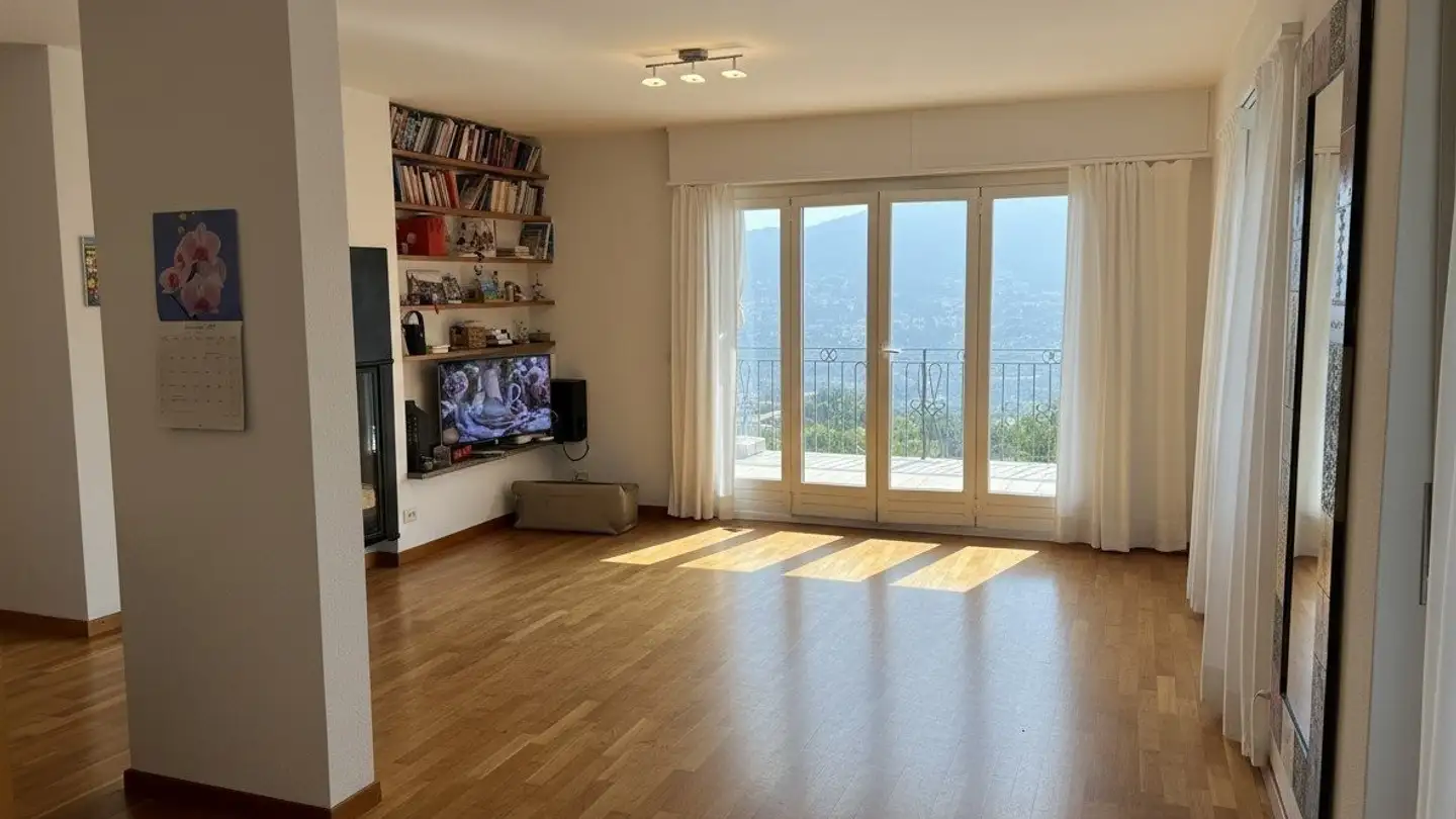 Appartement à louer - Via Poggiolo 16, 6948 Porza