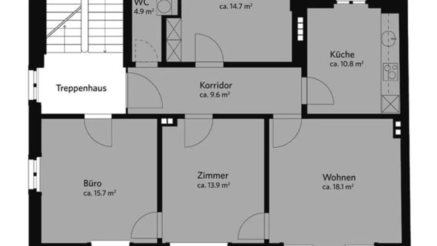 Apartment for rent - 8032 Zürich - Photo 2