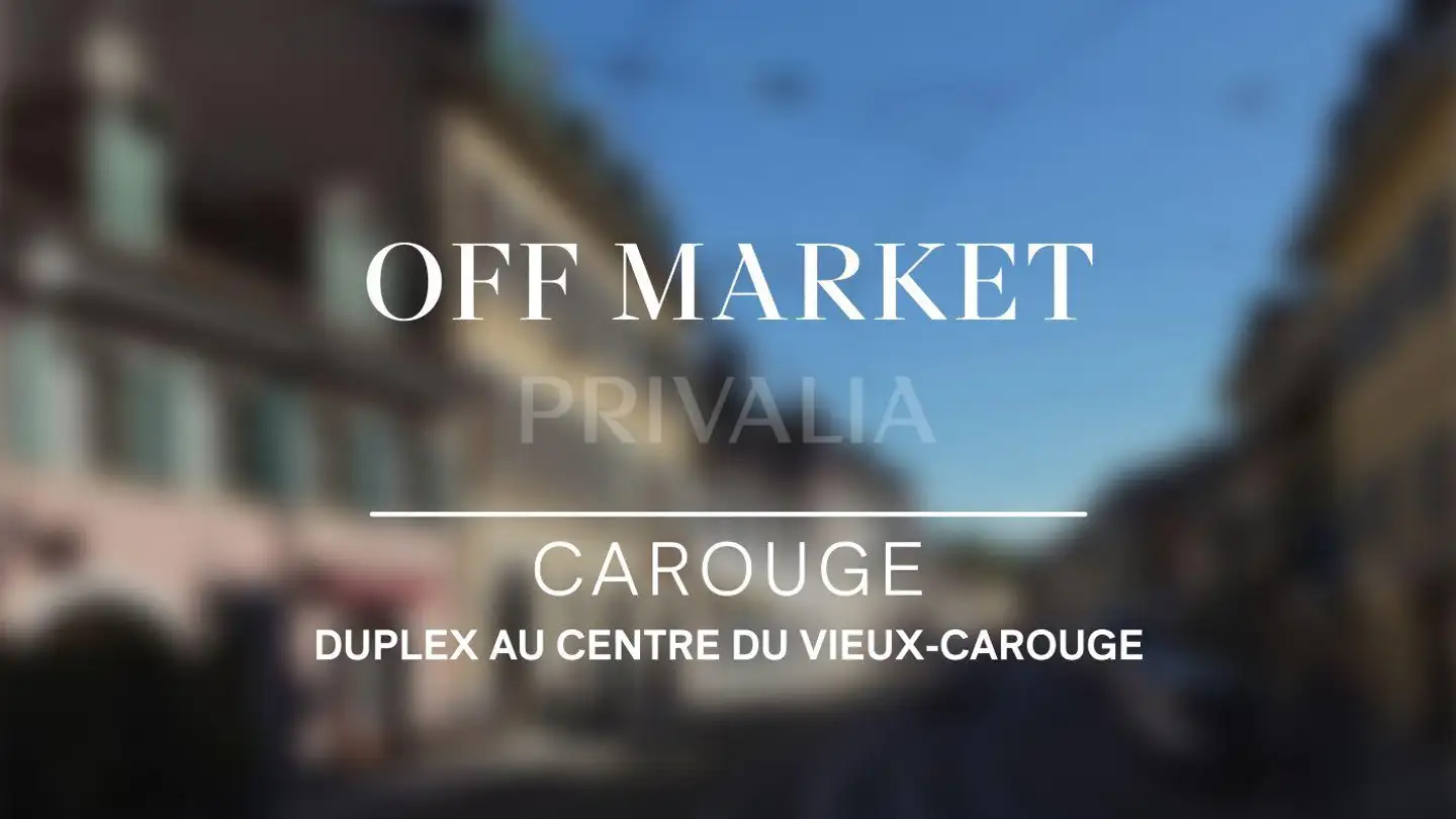 Duplex à vendre - 1227 Carouge GE