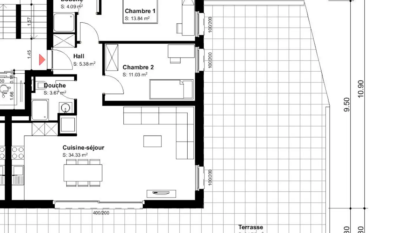 Stepped apartment for rent - Route De Pliany, 3971 Chermignon - Photo 4