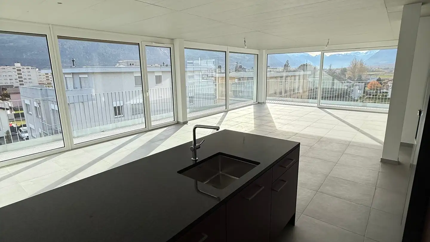 Dachgeschosswohnung mieten - Route D'antzère 28b, 1964 Conthey