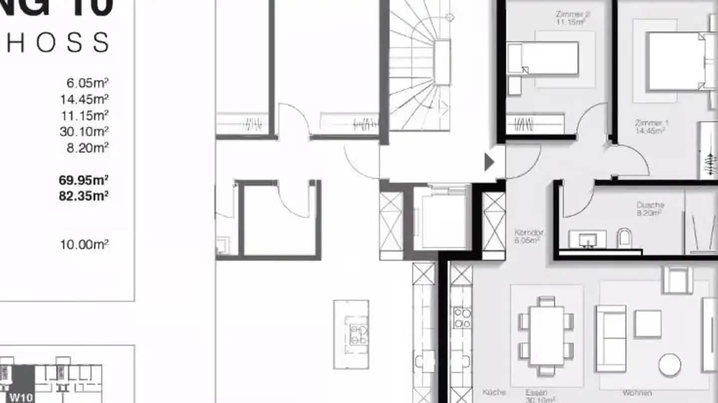 Apartment for rent - Sonneggstrasse 4b, 4950 Huttwil