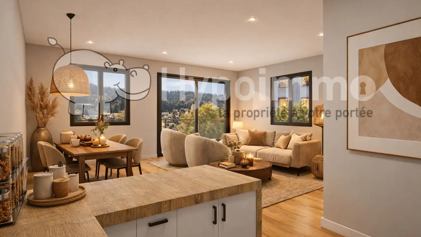 Appartement à vendre - Rue Georges-Perrenoud 34, 2400 Le Locle