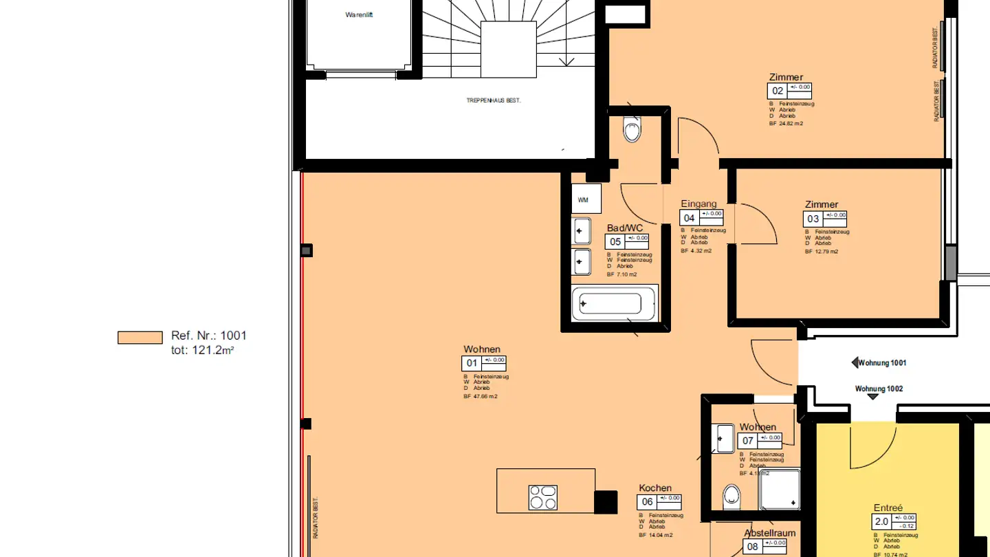 Appartement à louer - Landstrasse 33, 5430 Wettingen - Photo 4