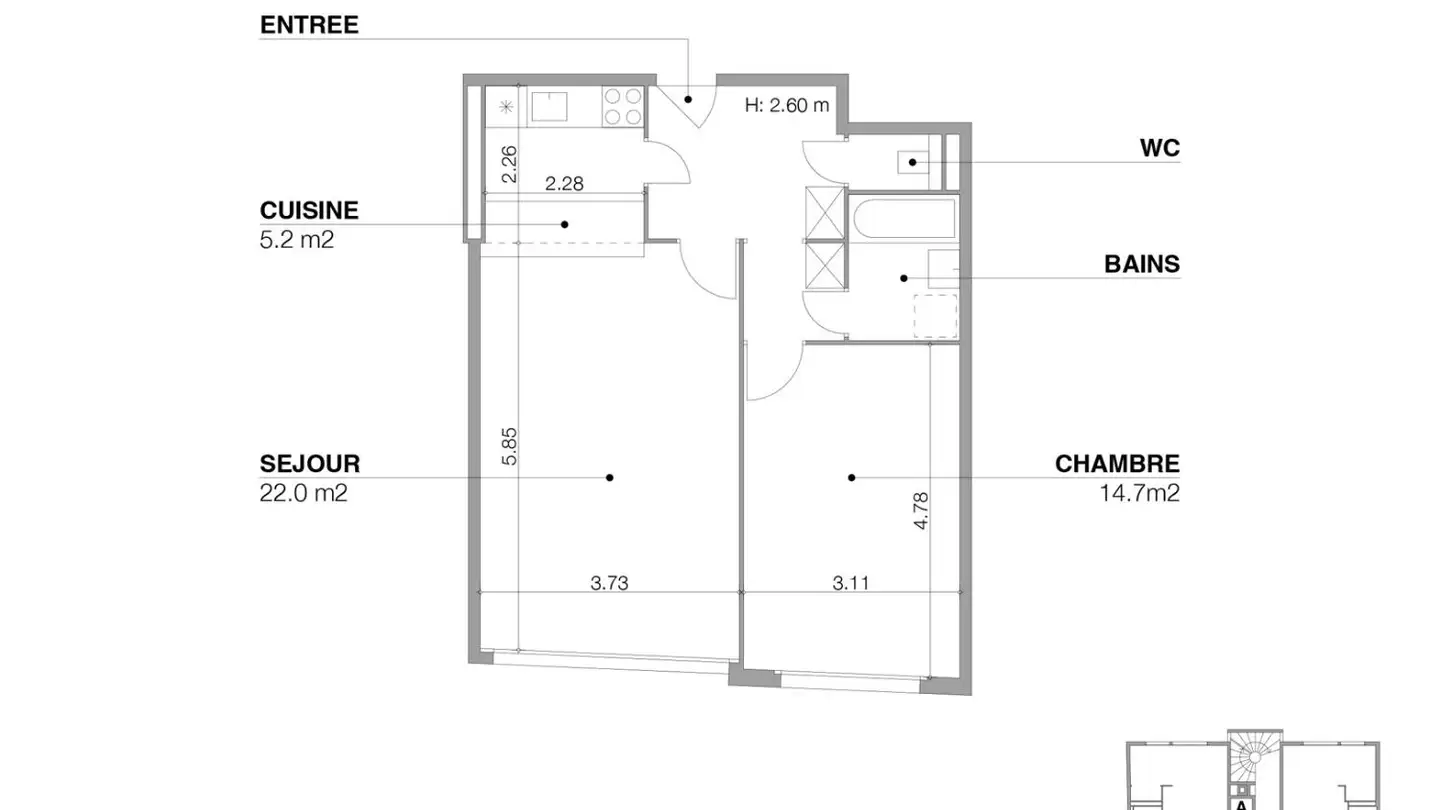 Appartement à louer - Rue Du Vieux-Billard 24, 1205 Genève